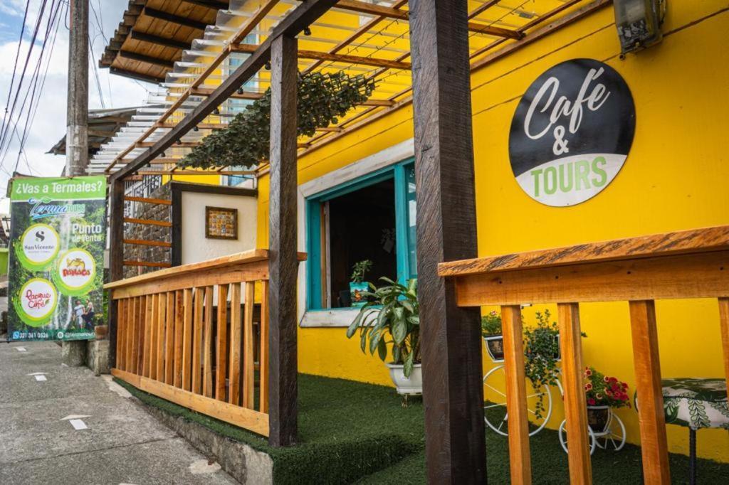 Siete Hierbas Hostal Санта-Роса-де-Кабаль Экстерьер фото